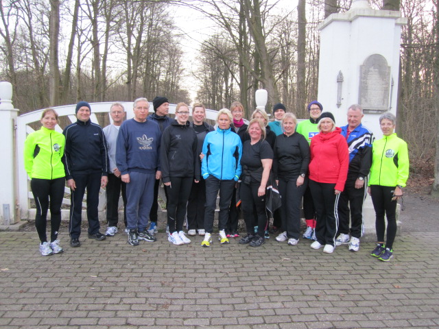 Die Gruppe vor dem ersten Start